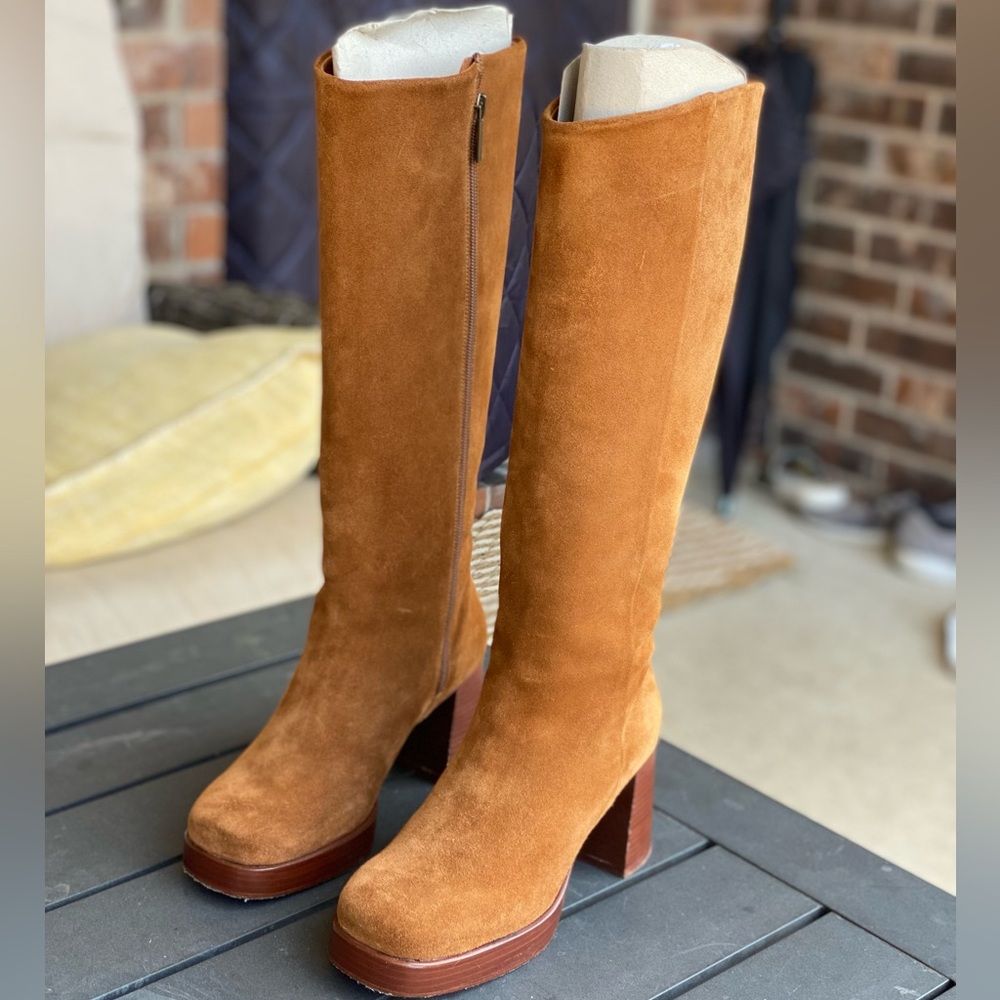 Bobbies Keira Mid Heeled Boots (Size 38) - Picture 3 of 13